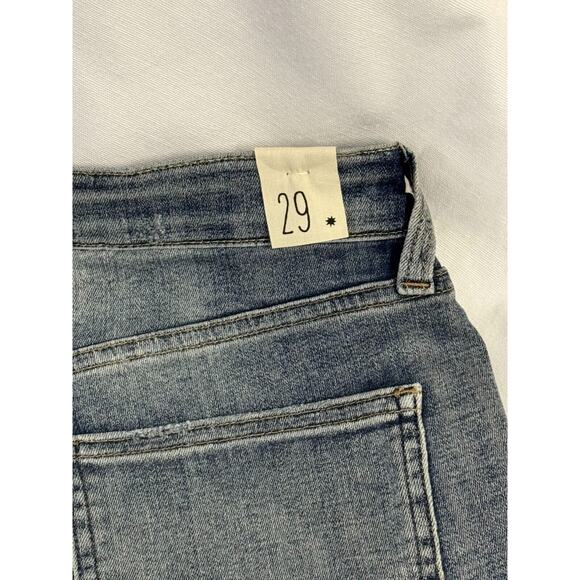 Cosmic Blue Love Womens Repreve High Rise Ankle Jeans Skinny Leg Size  29 Blue - Picture 6 of 7